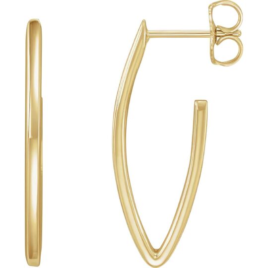 Geometric Hoop Earrings