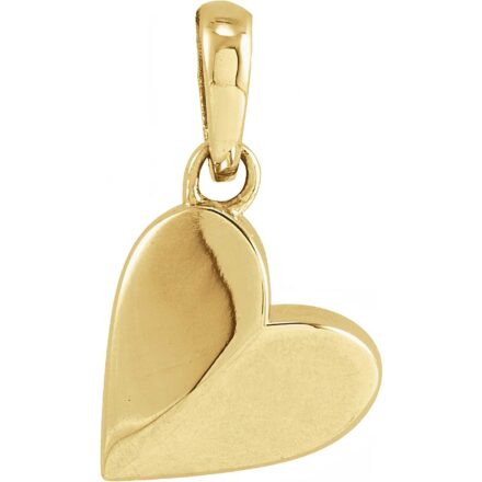 14k Gold Heart Pendant/Charm