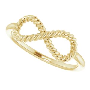 Infinity-Inspired Rope Ring - Image 5