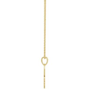 Petite Lotus Necklace - Image 2