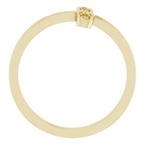 Sideways Cross Ring - Image 2